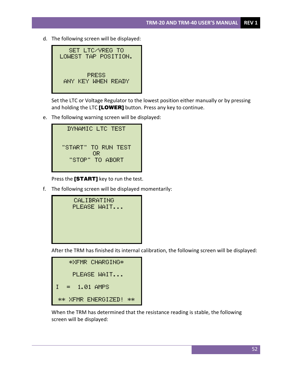 Vanguard TRM-20_40 User Manual | Page 56 / 86