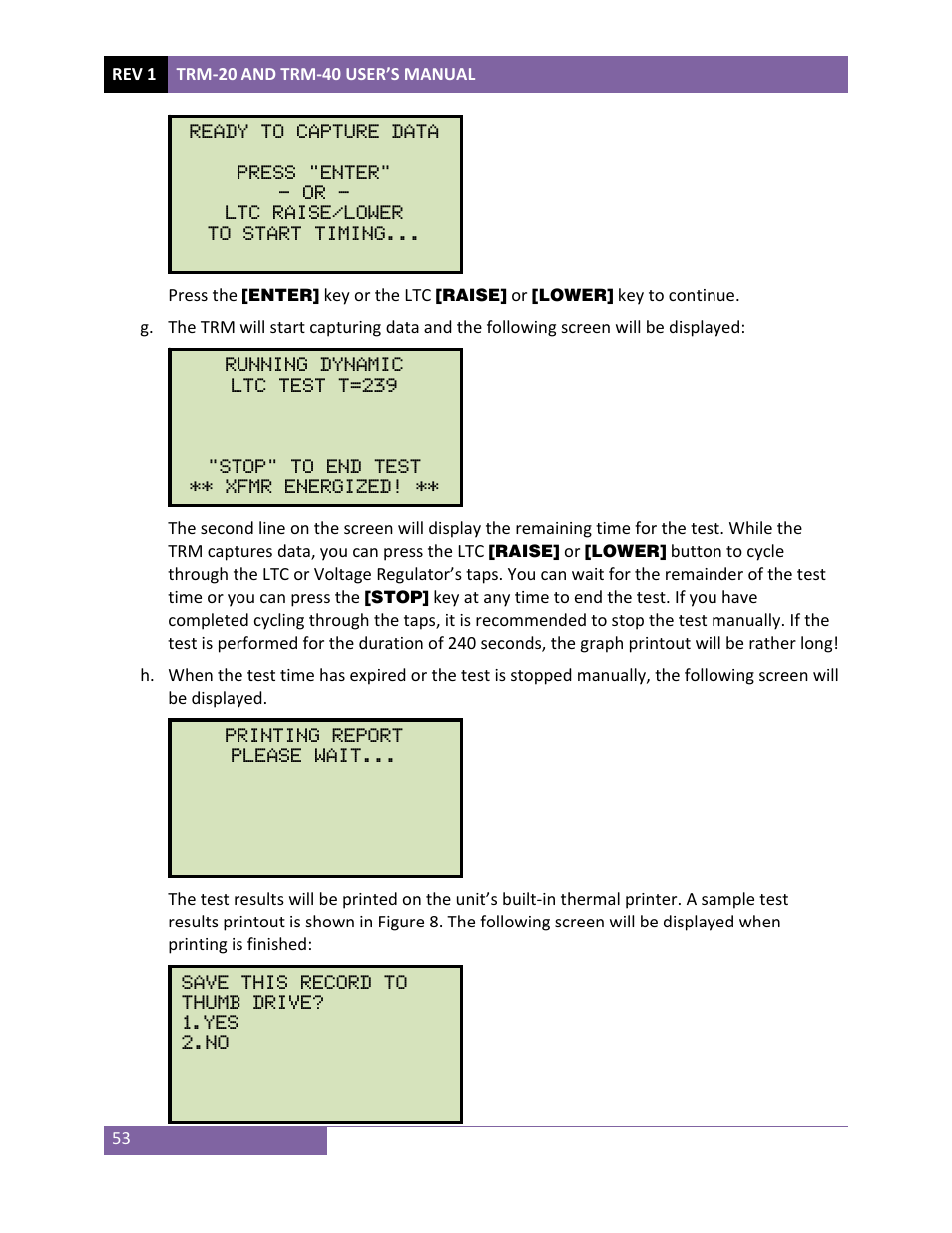 Vanguard TRM-20_40 User Manual | Page 57 / 86