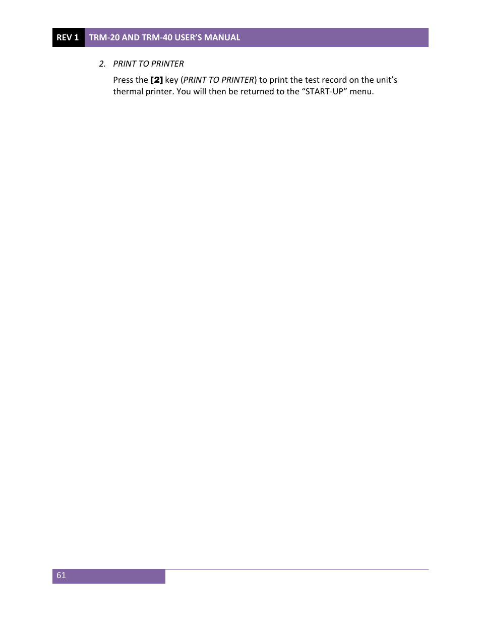 Vanguard TRM-20_40 User Manual | Page 65 / 86