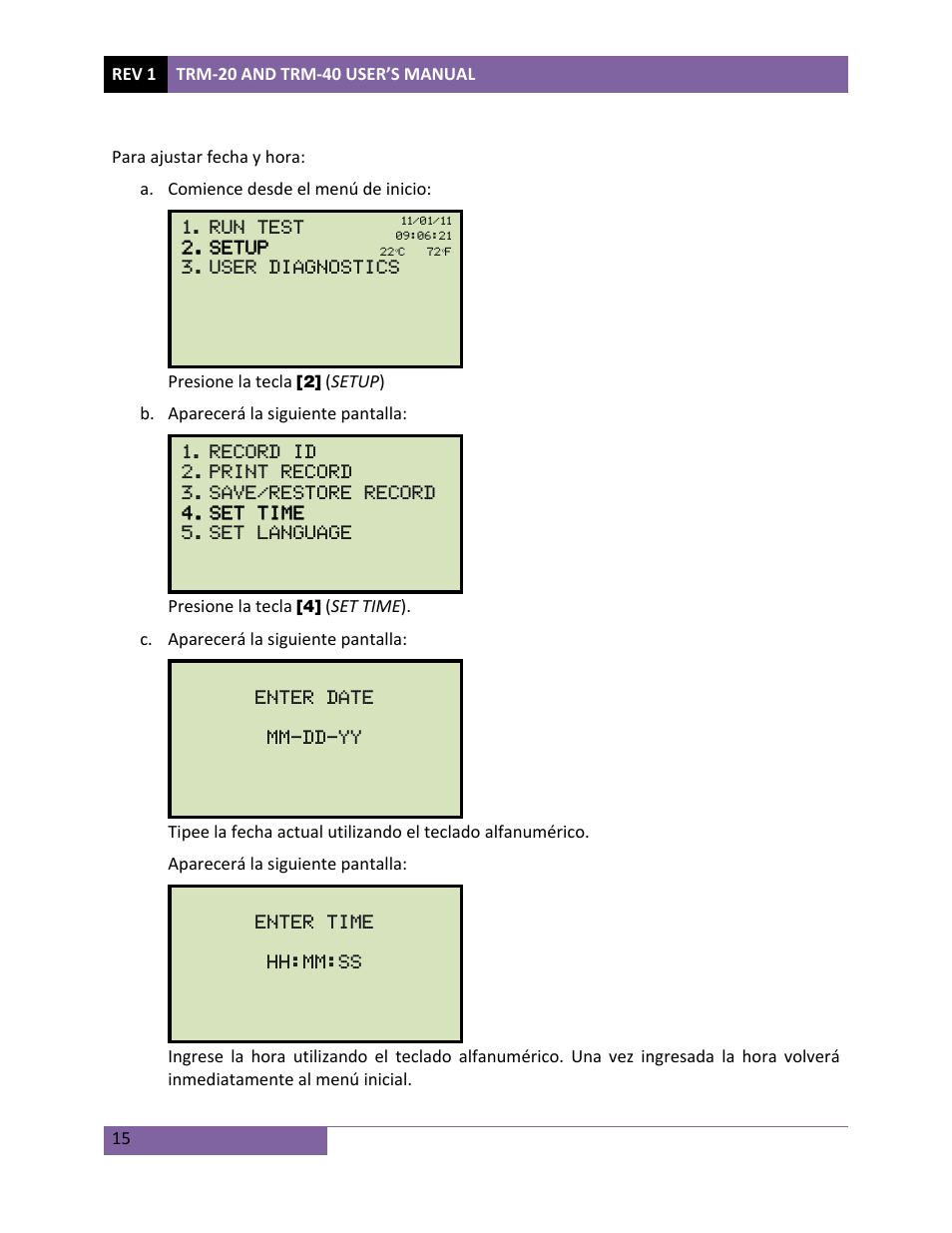 Vanguard TRM-20_40 User Manual | Page 19 / 77