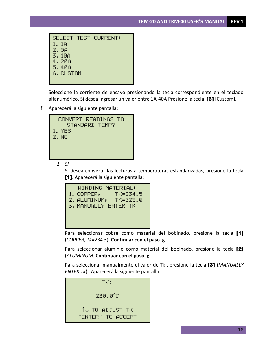 Vanguard TRM-20_40 User Manual | Page 22 / 77