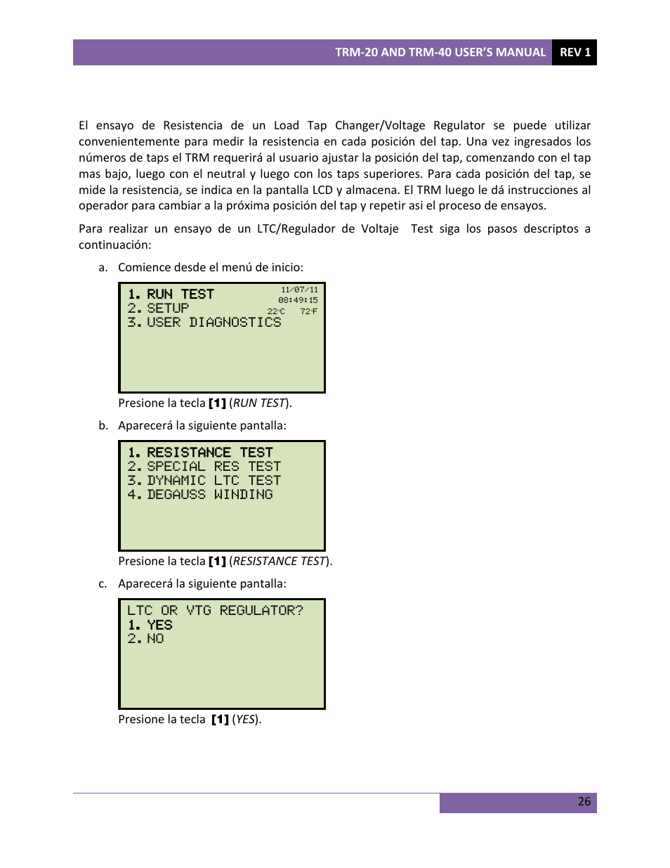 Vanguard TRM-20_40 User Manual | Page 30 / 77