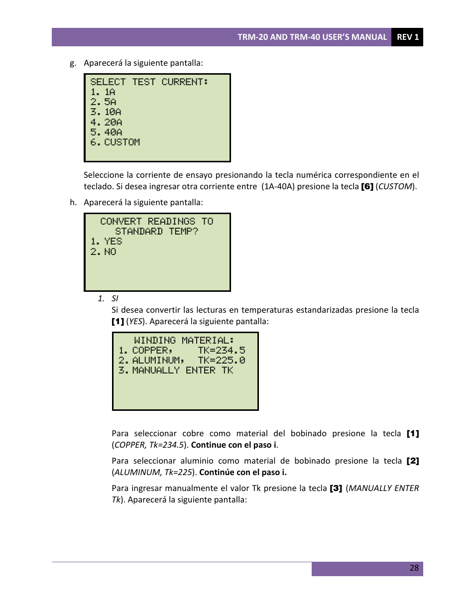 Vanguard TRM-20_40 User Manual | Page 32 / 77