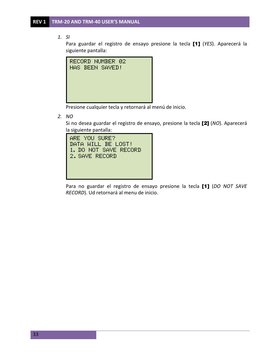 Vanguard TRM-20_40 User Manual | Page 37 / 77