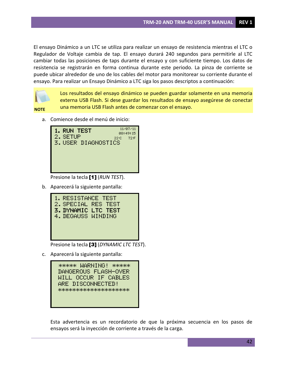 Vanguard TRM-20_40 User Manual | Page 46 / 77