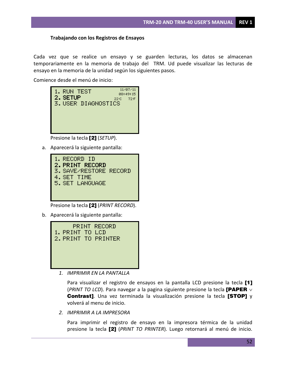 Vanguard TRM-20_40 User Manual | Page 56 / 77