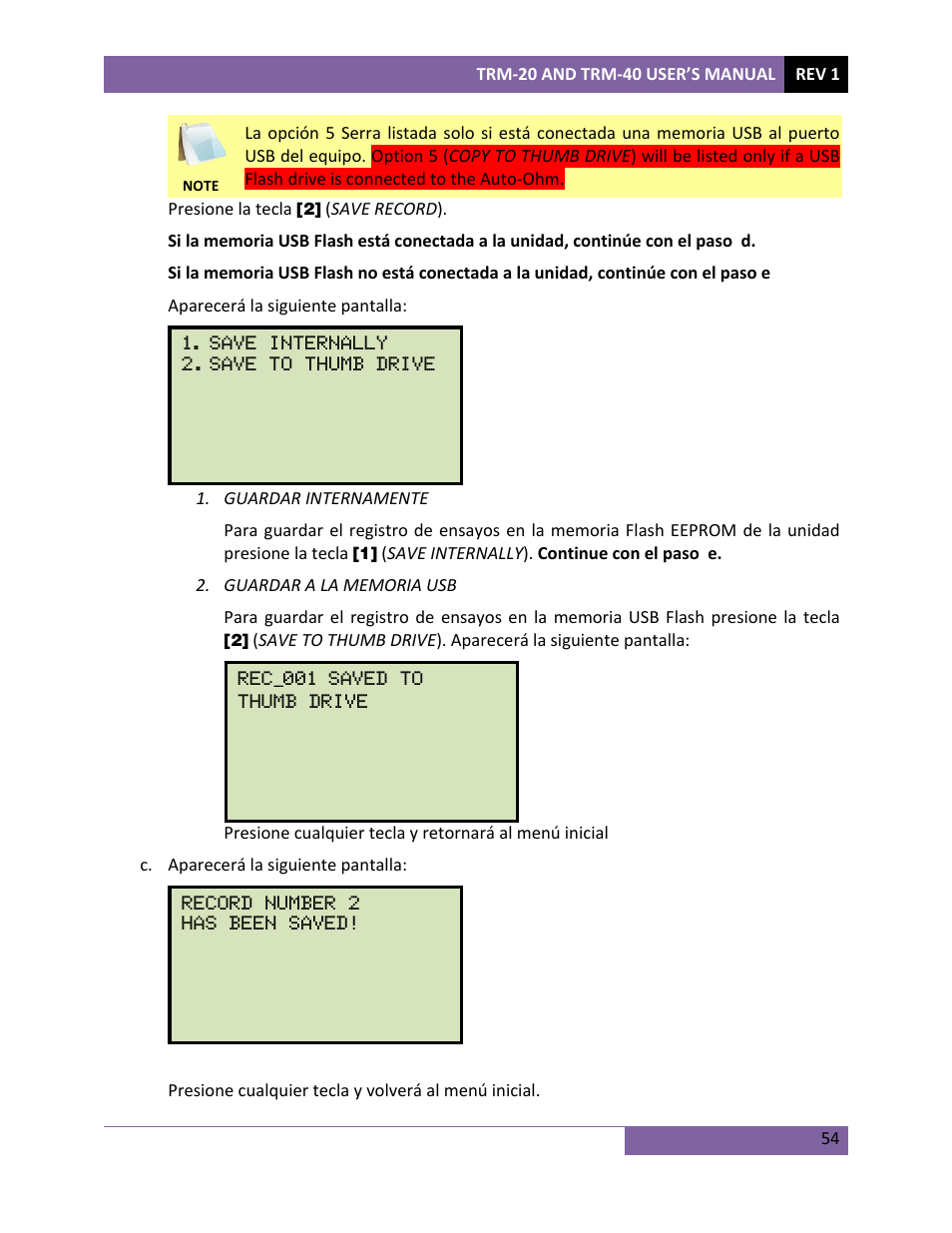 Vanguard TRM-20_40 User Manual | Page 58 / 77