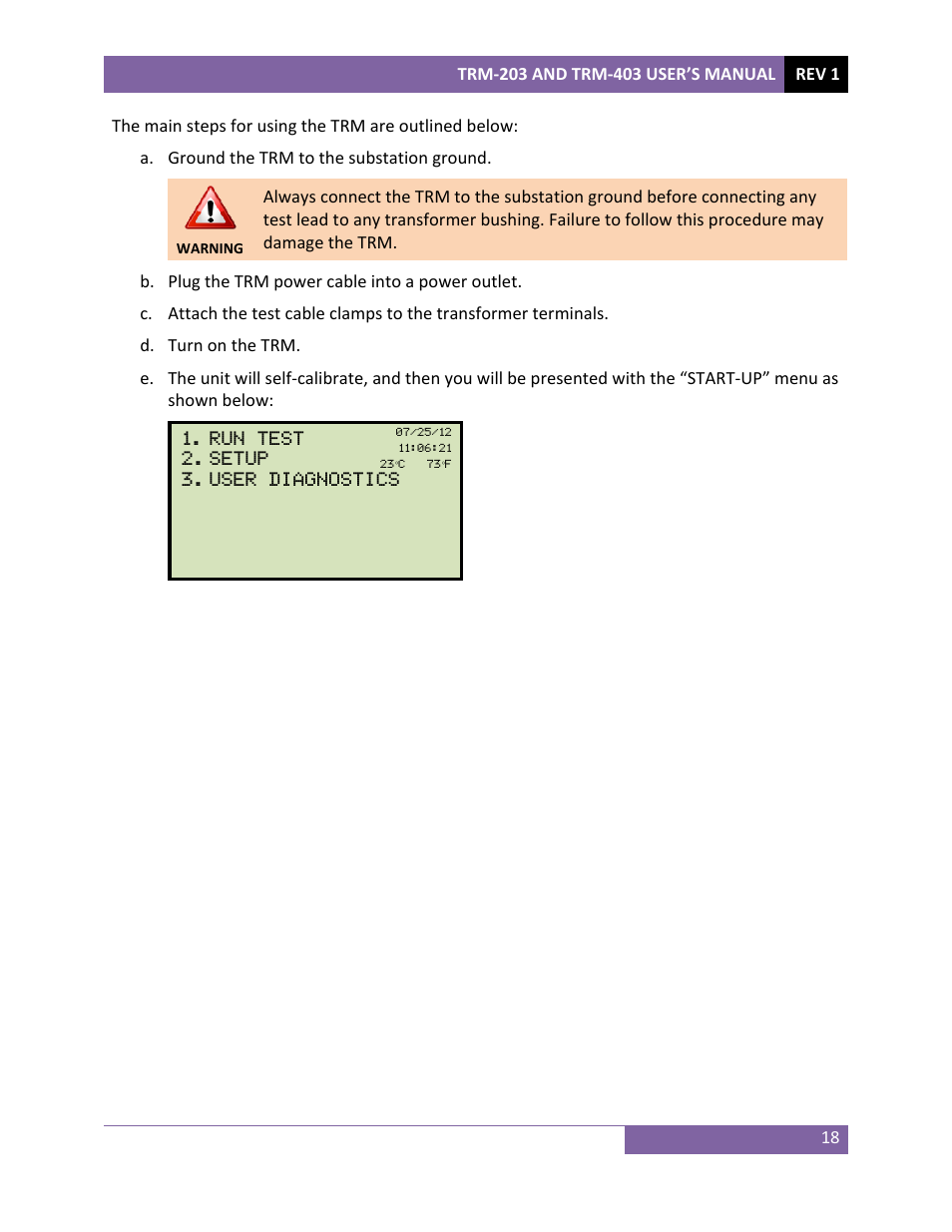 Vanguard TRM-203_403 User Manual | Page 22 / 90