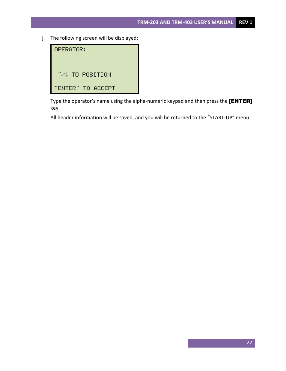 Vanguard TRM-203_403 User Manual | Page 26 / 90