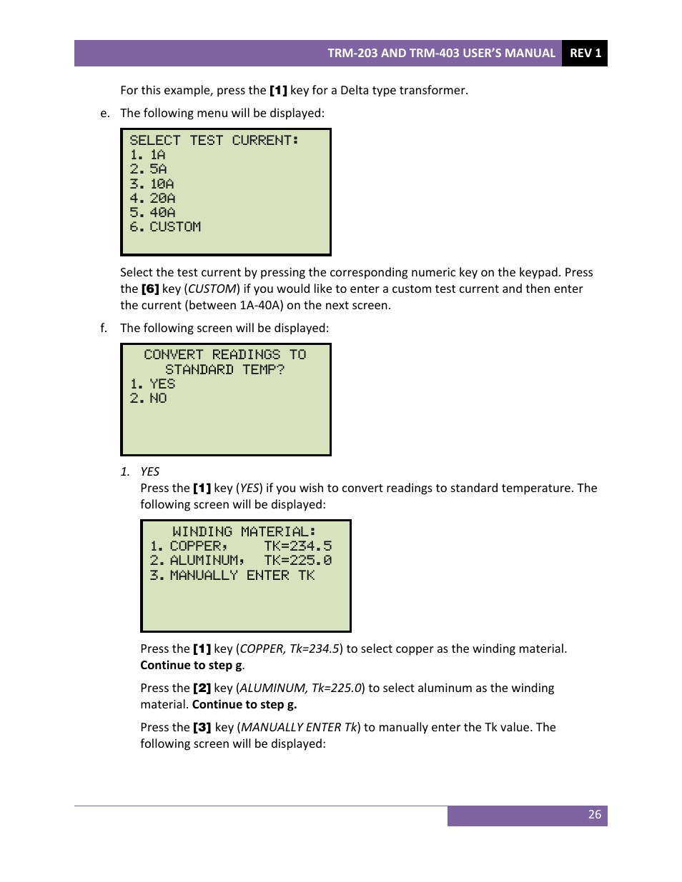 Vanguard TRM-203_403 User Manual | Page 30 / 90