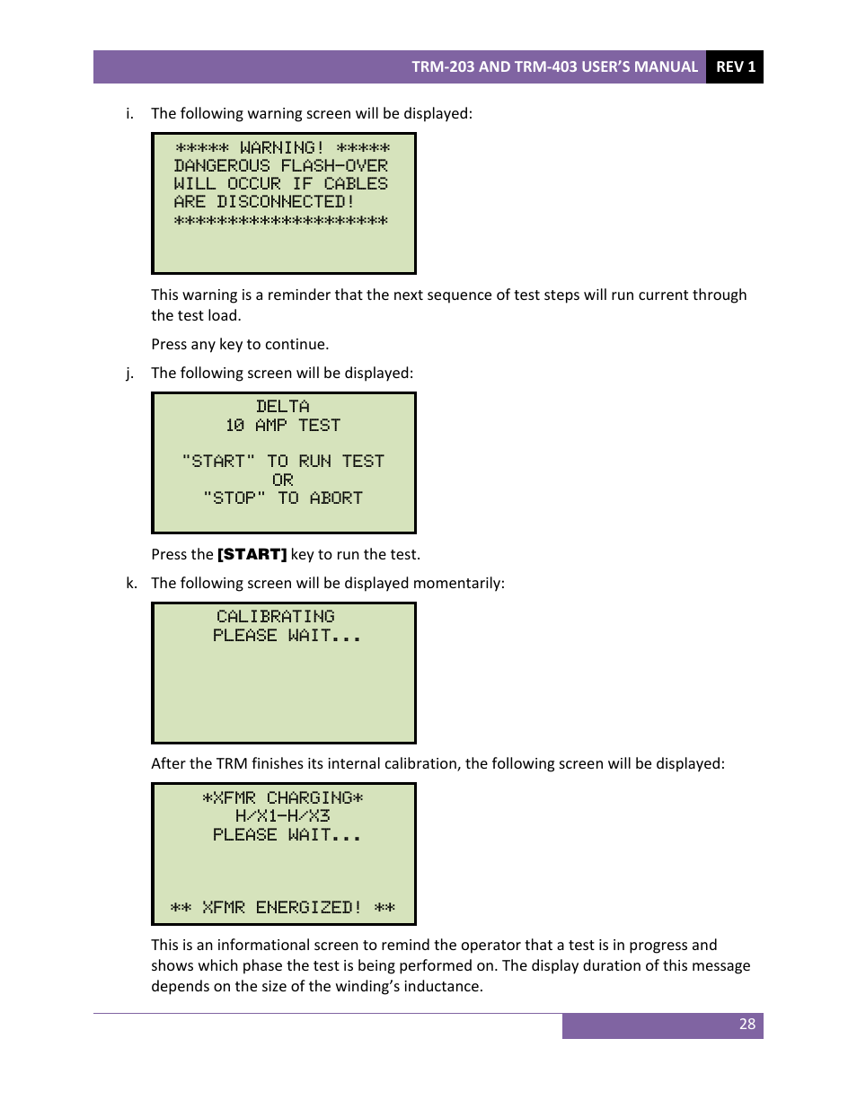 Vanguard TRM-203_403 User Manual | Page 32 / 90
