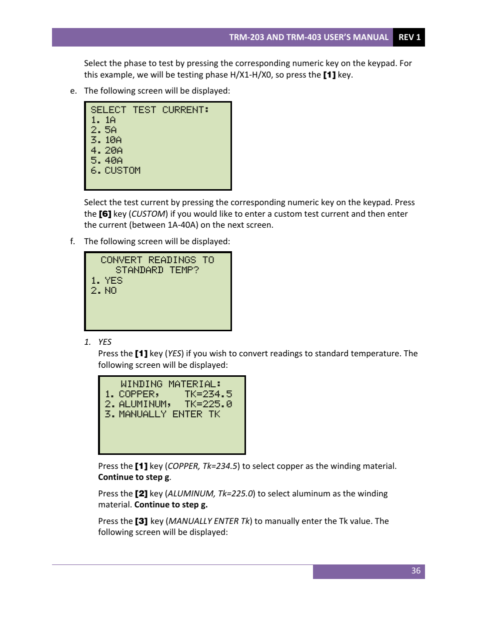 Vanguard TRM-203_403 User Manual | Page 40 / 90