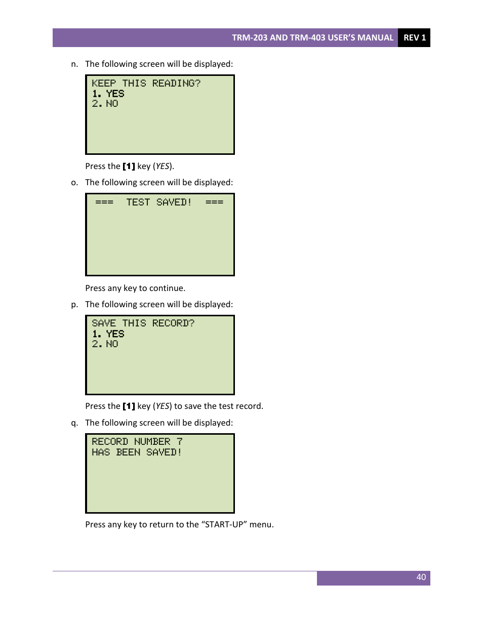 Vanguard TRM-203_403 User Manual | Page 44 / 90