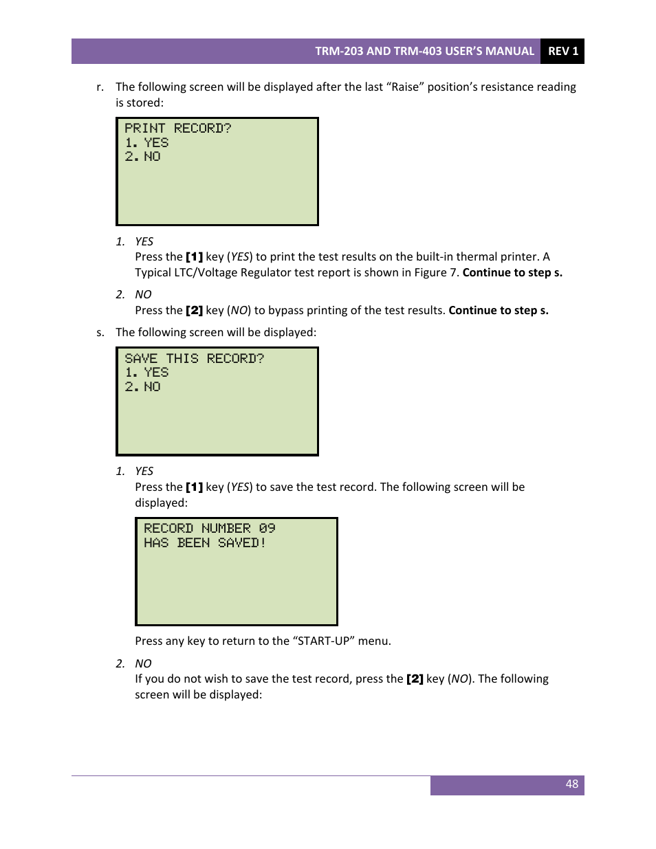 Vanguard TRM-203_403 User Manual | Page 52 / 90