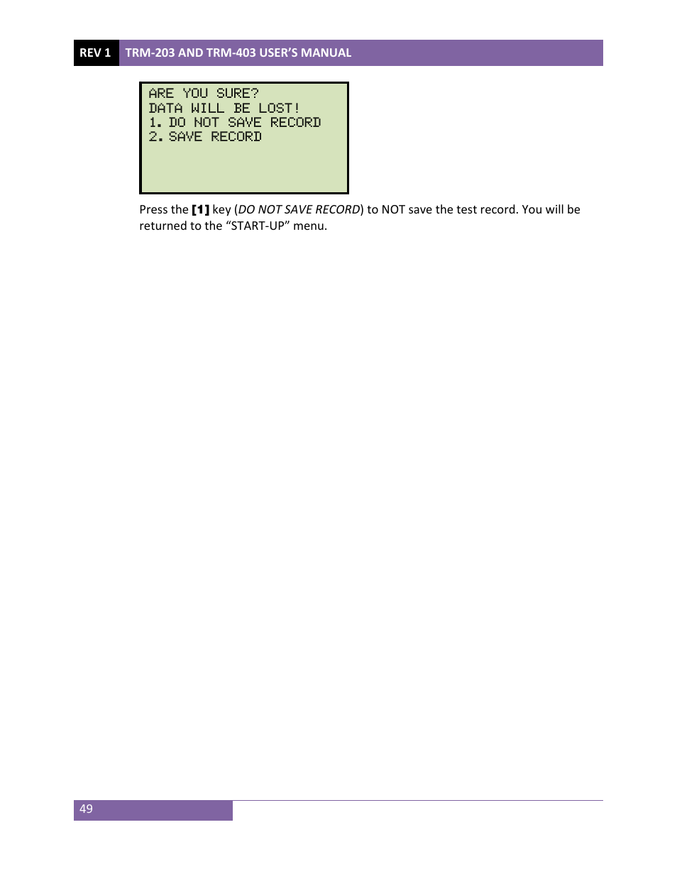 Vanguard TRM-203_403 User Manual | Page 53 / 90