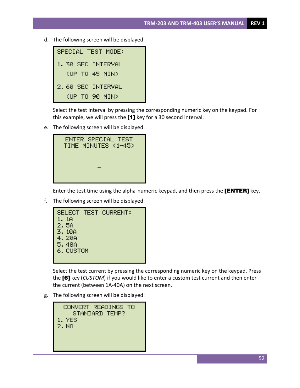 Vanguard TRM-203_403 User Manual | Page 56 / 90