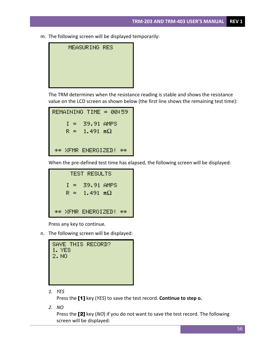 Vanguard TRM-203_403 User Manual | Page 60 / 90