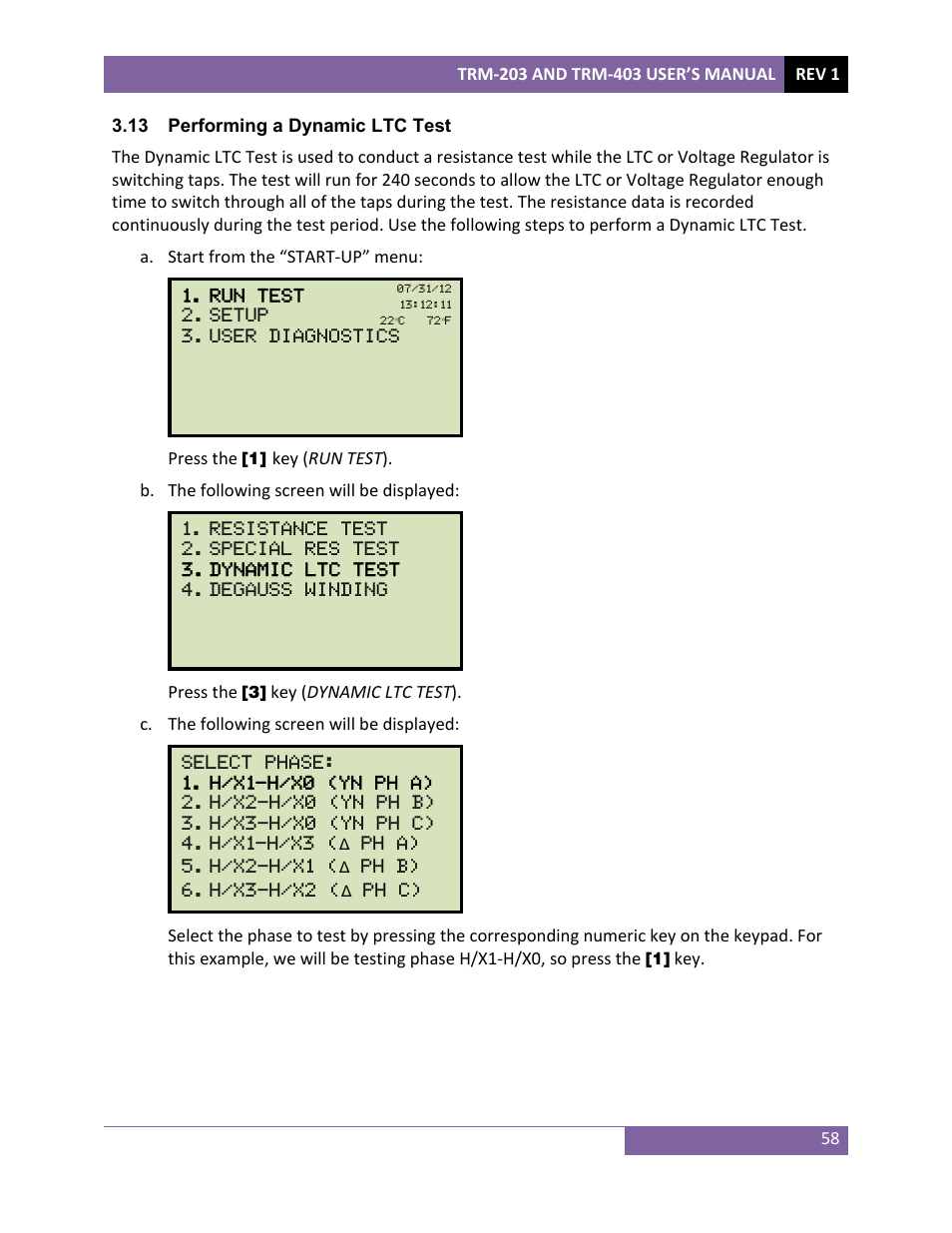 Vanguard TRM-203_403 User Manual | Page 62 / 90