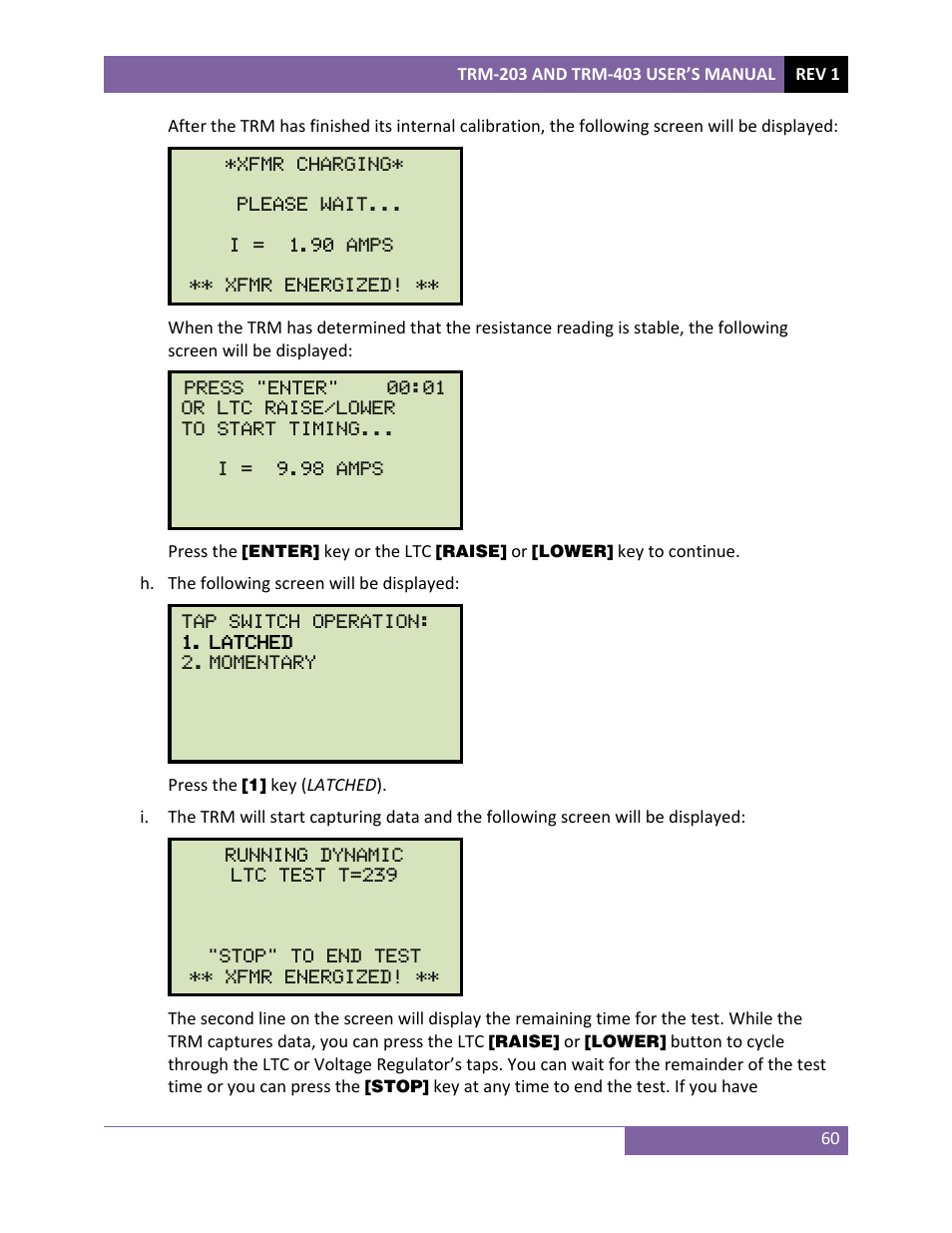 Vanguard TRM-203_403 User Manual | Page 64 / 90