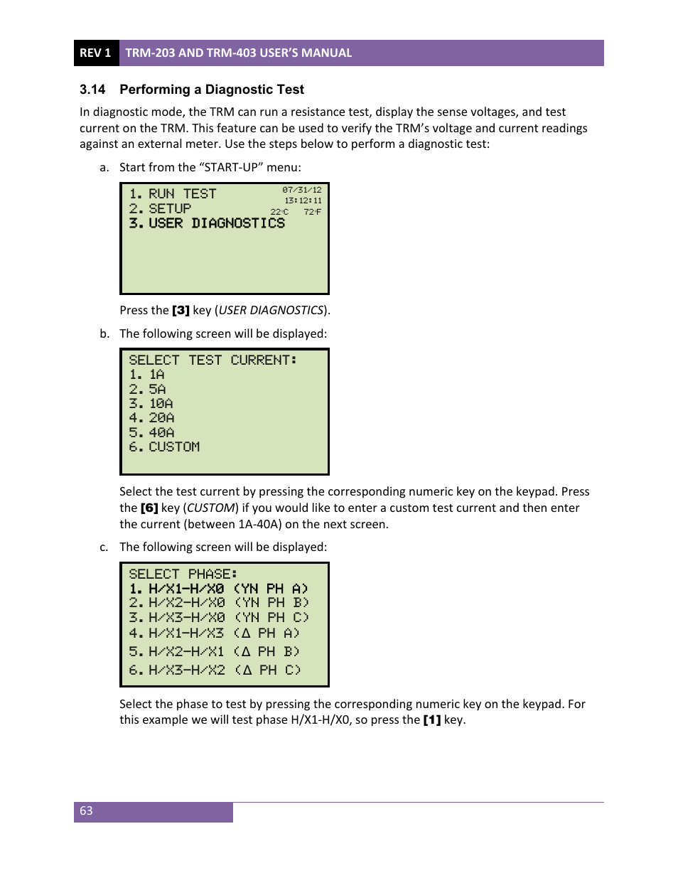 Vanguard TRM-203_403 User Manual | Page 67 / 90
