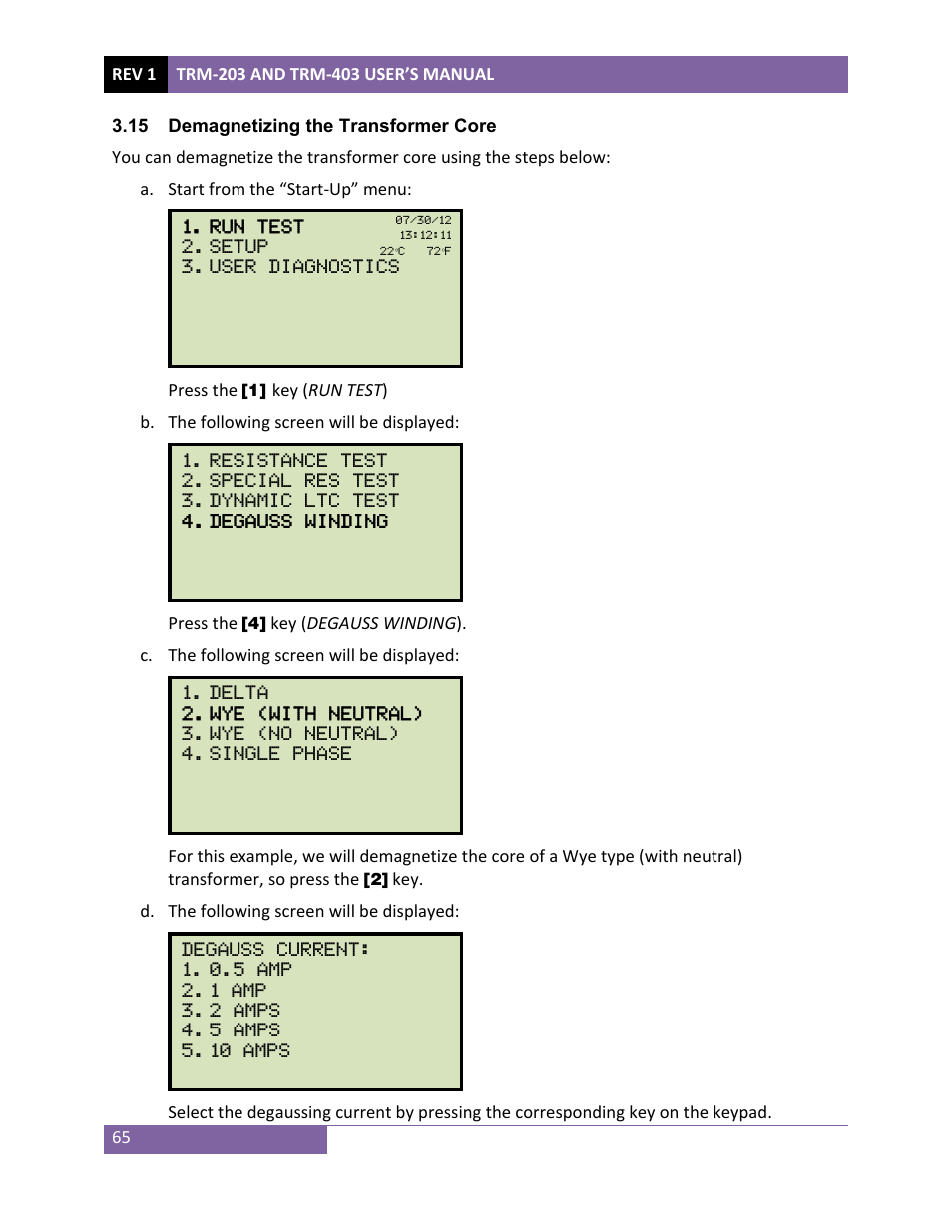 Vanguard TRM-203_403 User Manual | Page 69 / 90