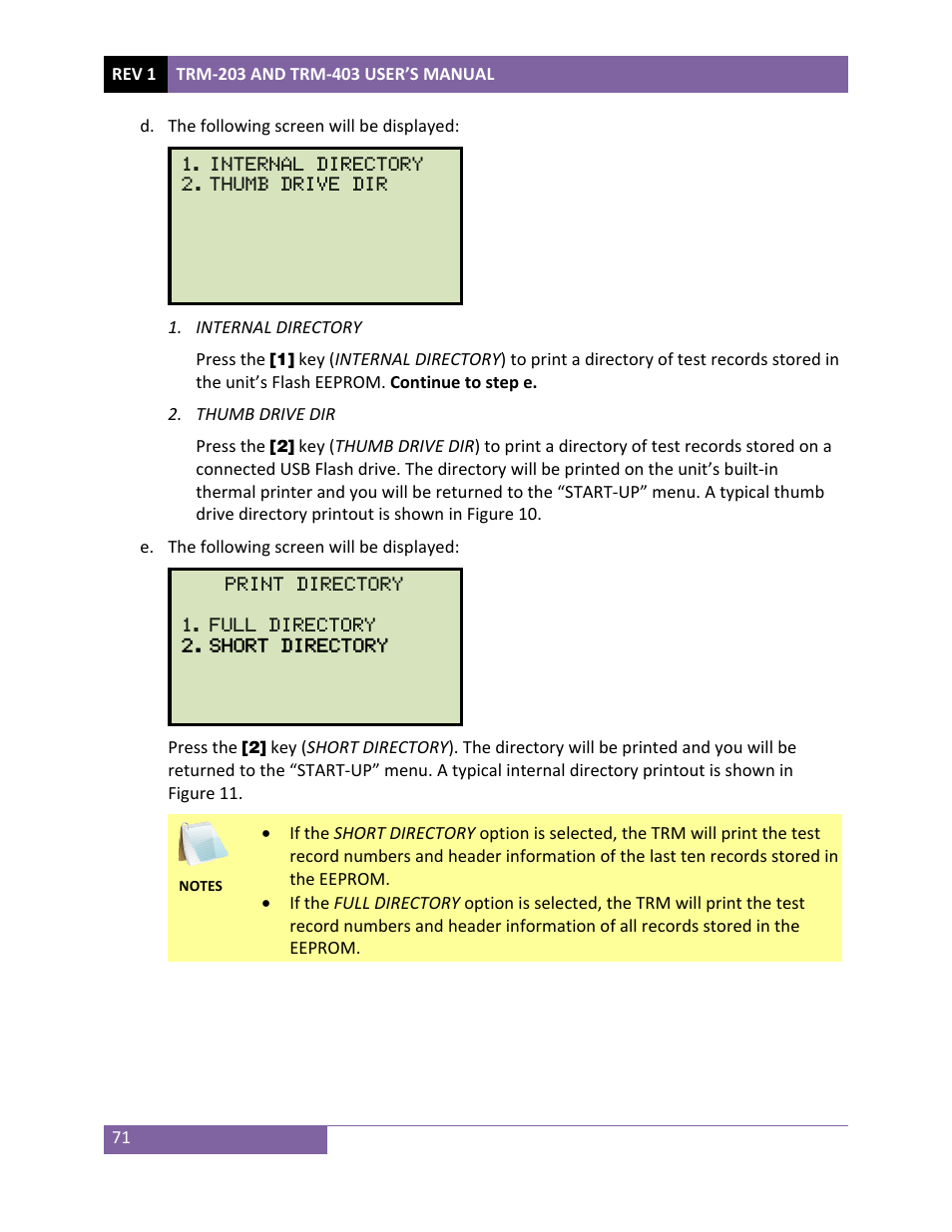 Vanguard TRM-203_403 User Manual | Page 75 / 90