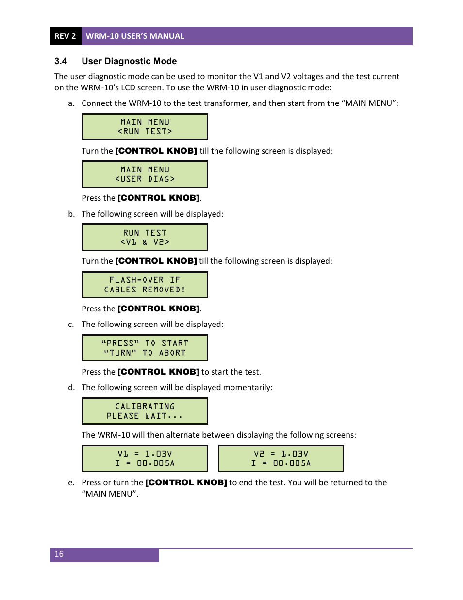 Vanguard WRM-10 User Manual | Page 19 / 20