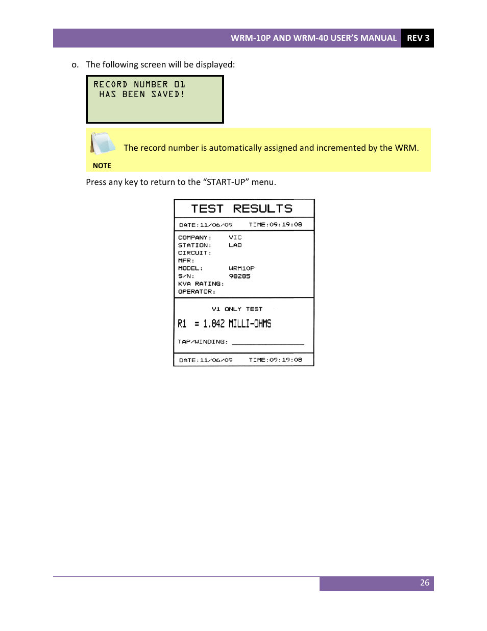 Vanguard WRM-40 User Manual | Page 30 / 62