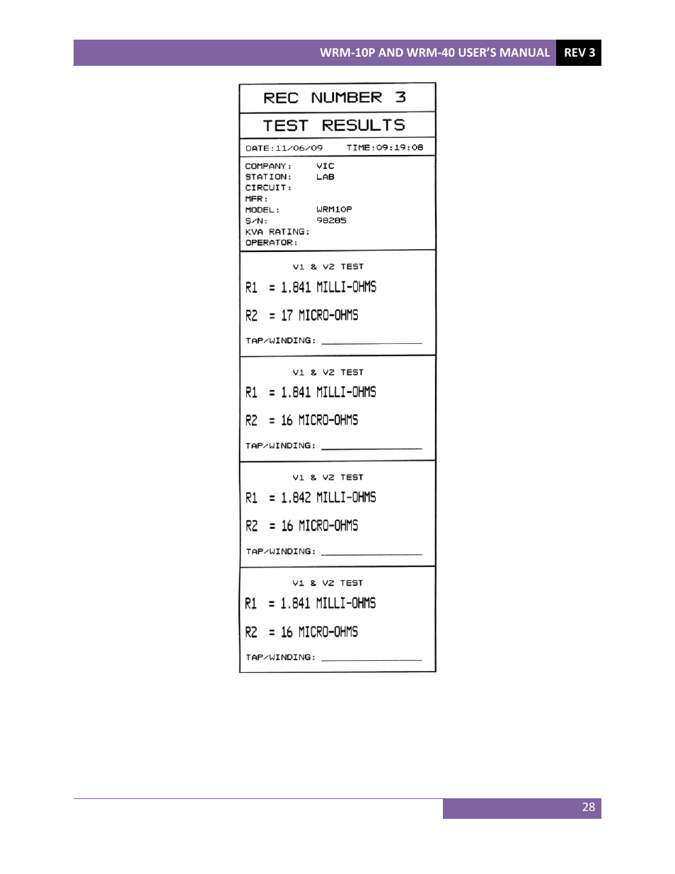 Vanguard WRM-40 User Manual | Page 32 / 62