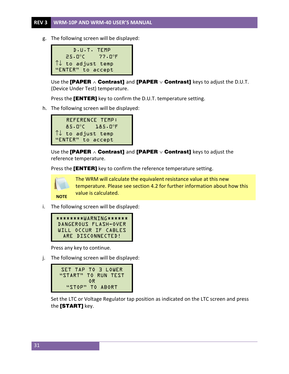 Vanguard WRM-40 User Manual | Page 35 / 62
