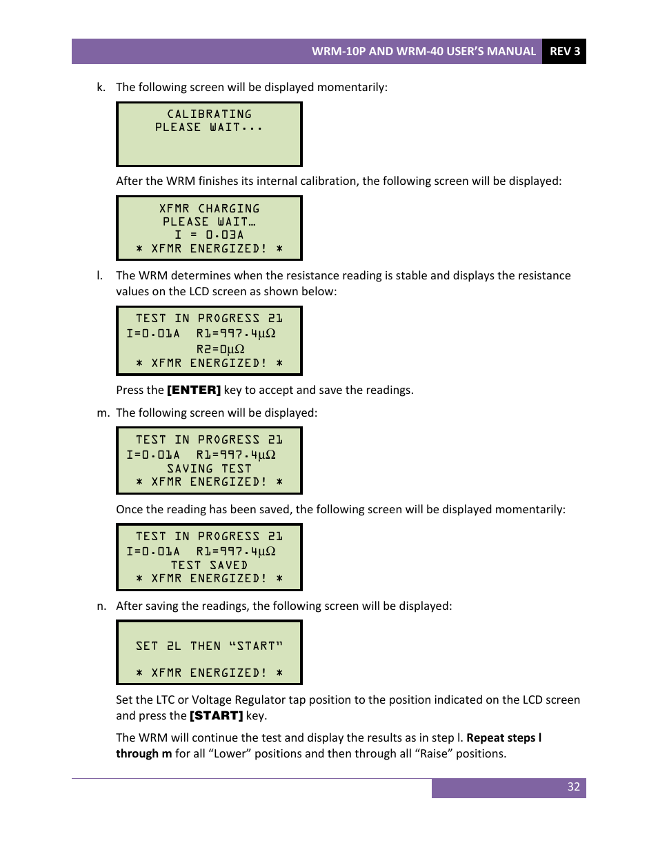 Vanguard WRM-40 User Manual | Page 36 / 62