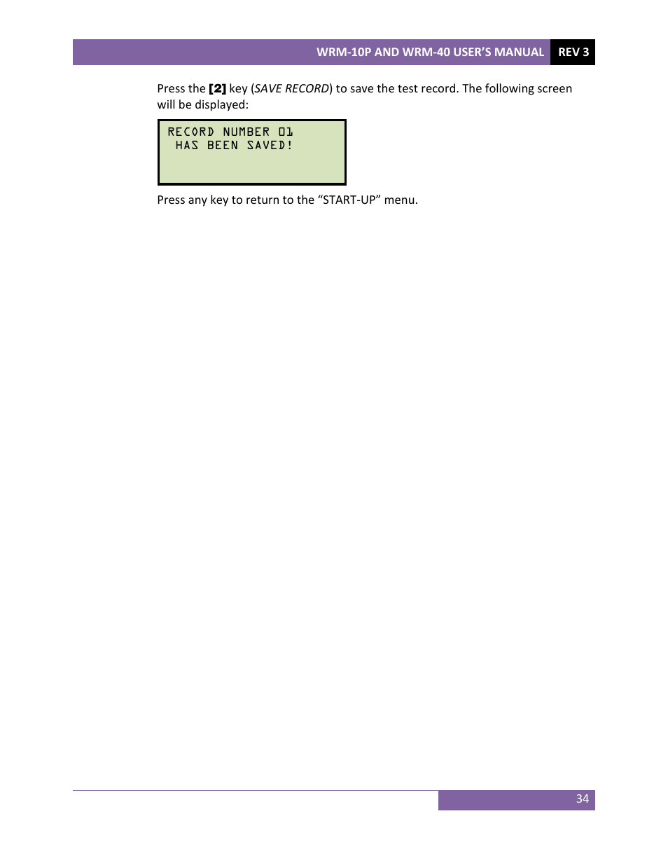 Vanguard WRM-40 User Manual | Page 38 / 62