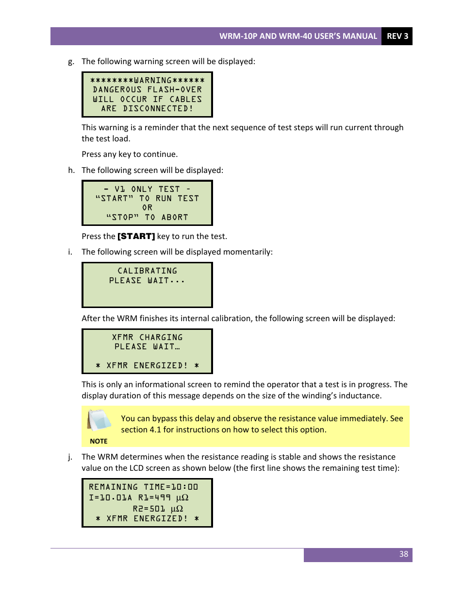 Vanguard WRM-40 User Manual | Page 42 / 62