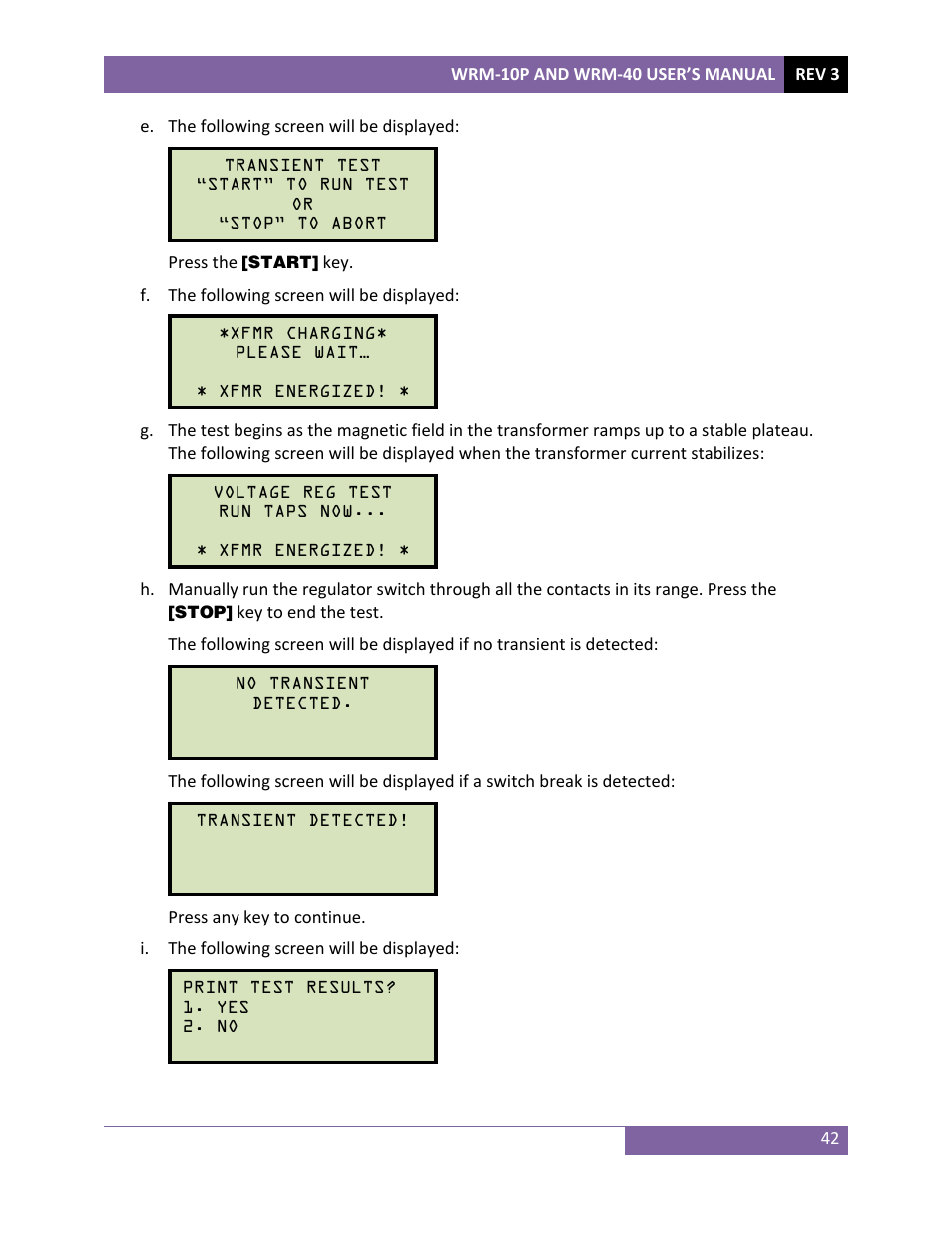 Vanguard WRM-40 User Manual | Page 46 / 62