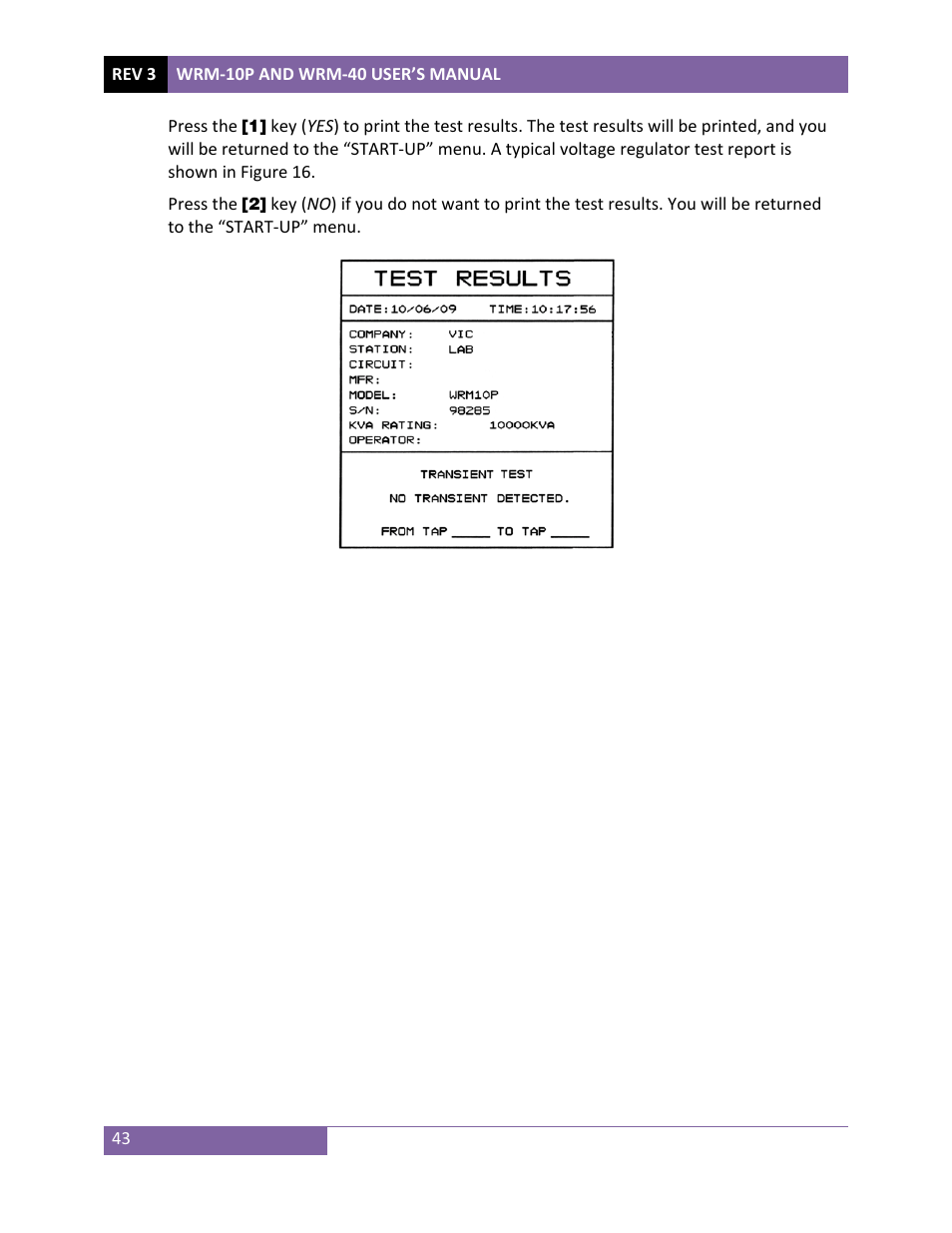 Vanguard WRM-40 User Manual | Page 47 / 62