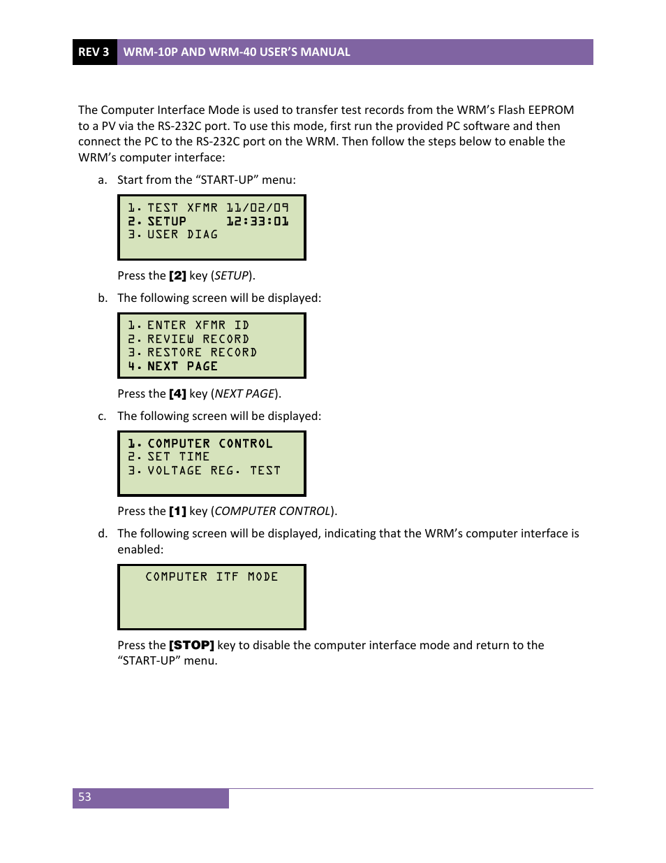 Vanguard WRM-40 User Manual | Page 57 / 62