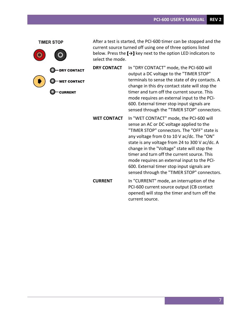 Vanguard PCI-600 User Manual | Page 10 / 16