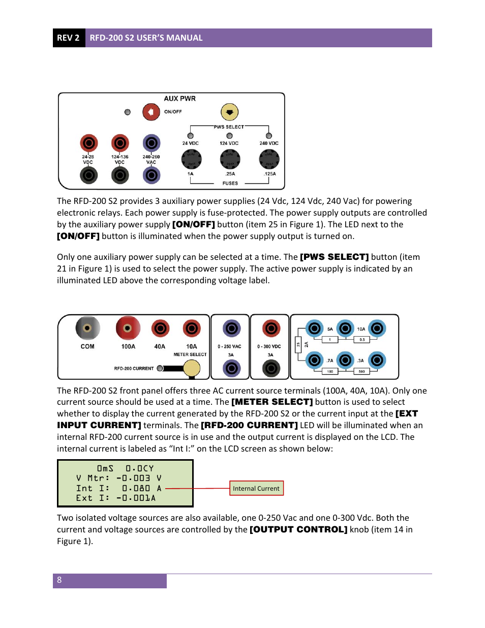 Vanguard RFD-200 S2 User Manual | Page 11 / 28