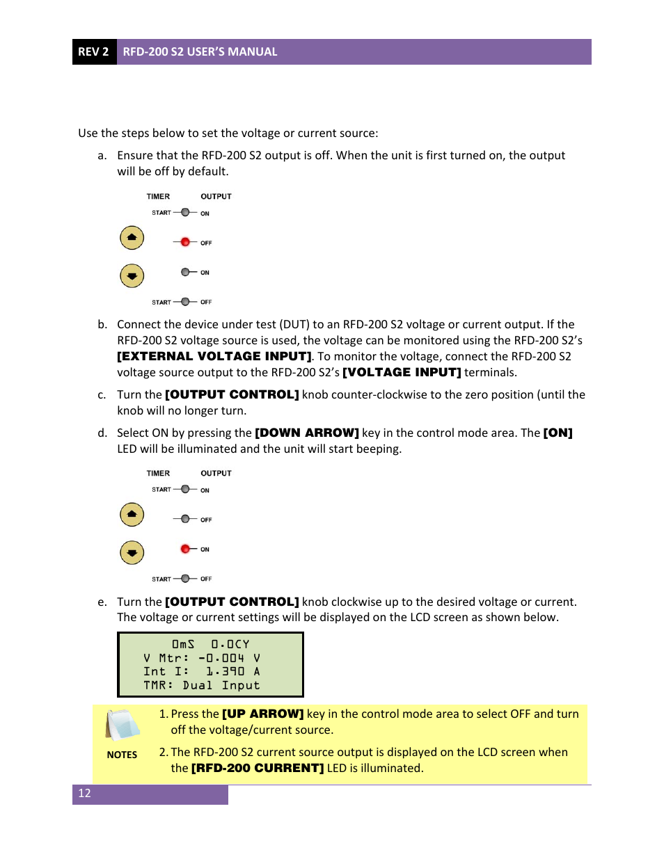 Vanguard RFD-200 S2 User Manual | Page 15 / 28