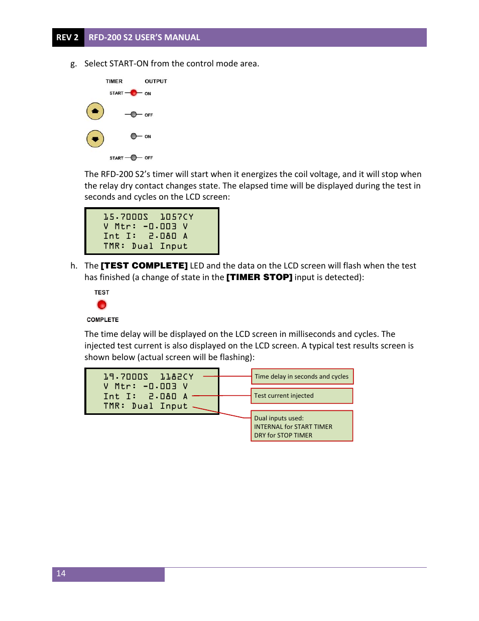 Vanguard RFD-200 S2 User Manual | Page 17 / 28