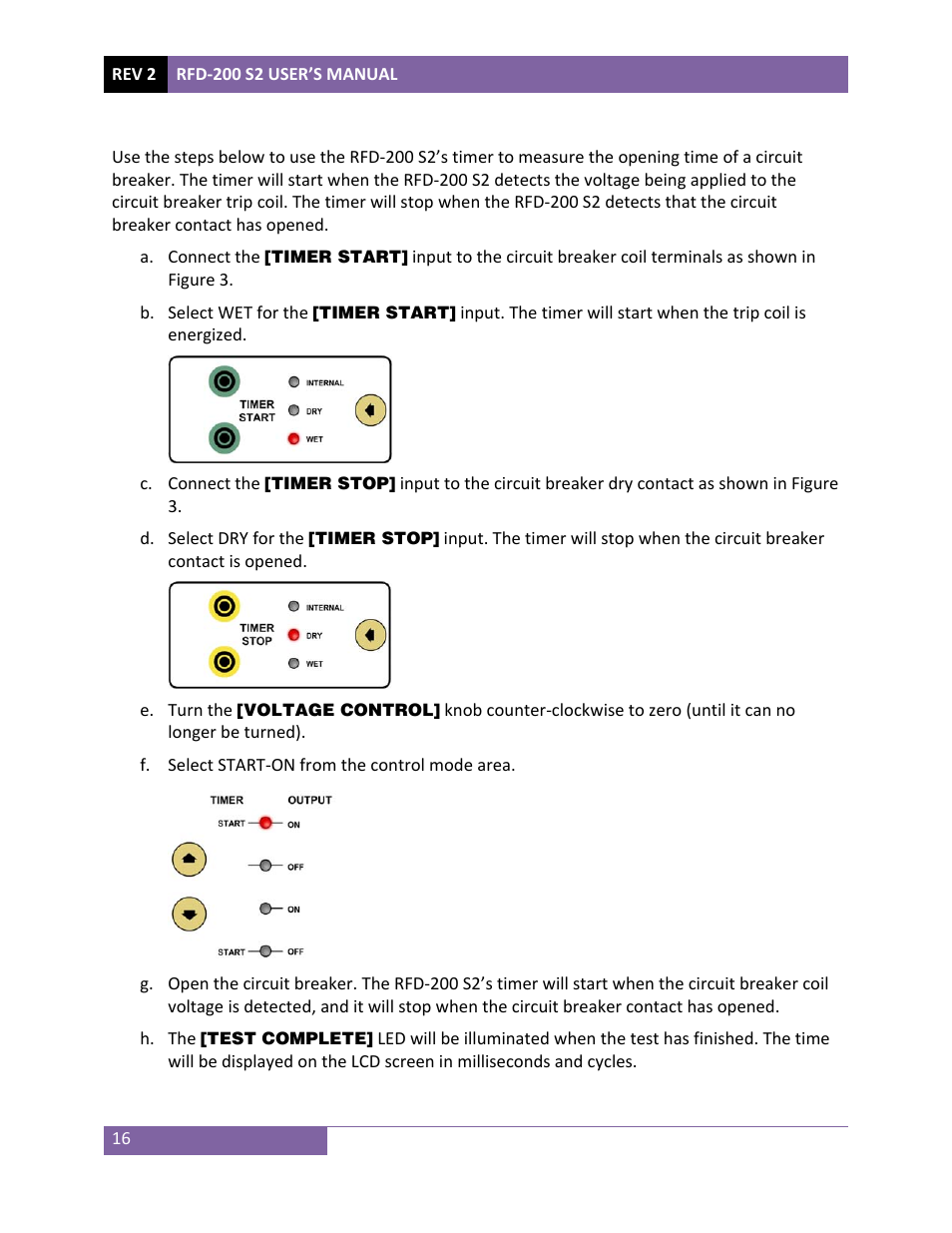 Vanguard RFD-200 S2 User Manual | Page 19 / 28