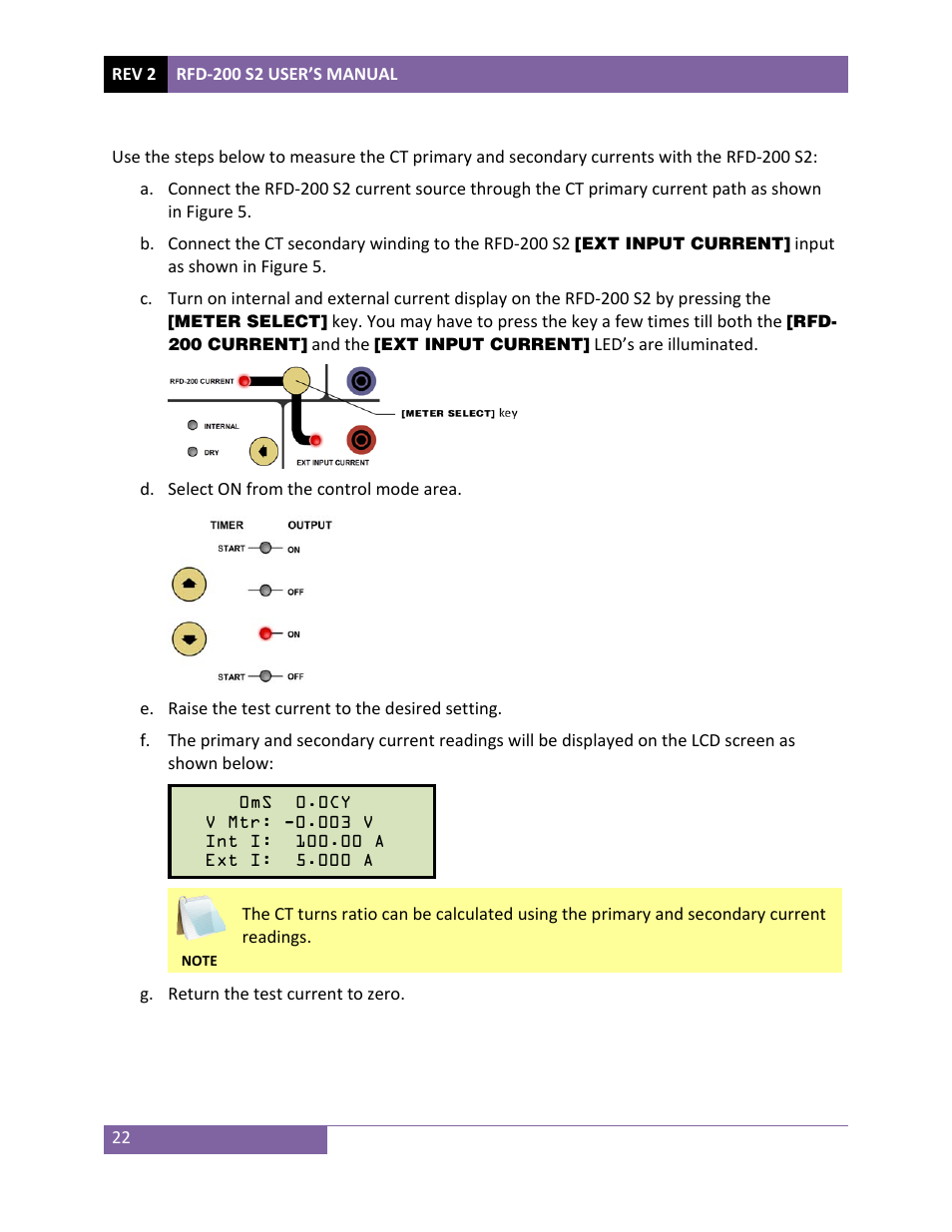 Vanguard RFD-200 S2 User Manual | Page 25 / 28