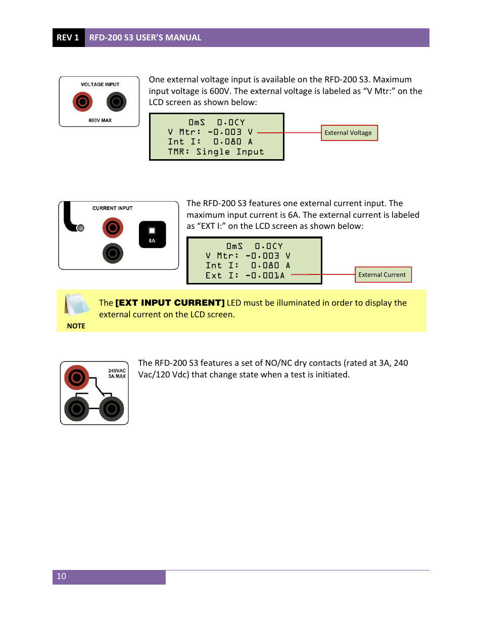 Vanguard RFD-200 S3 User Manual | Page 13 / 27