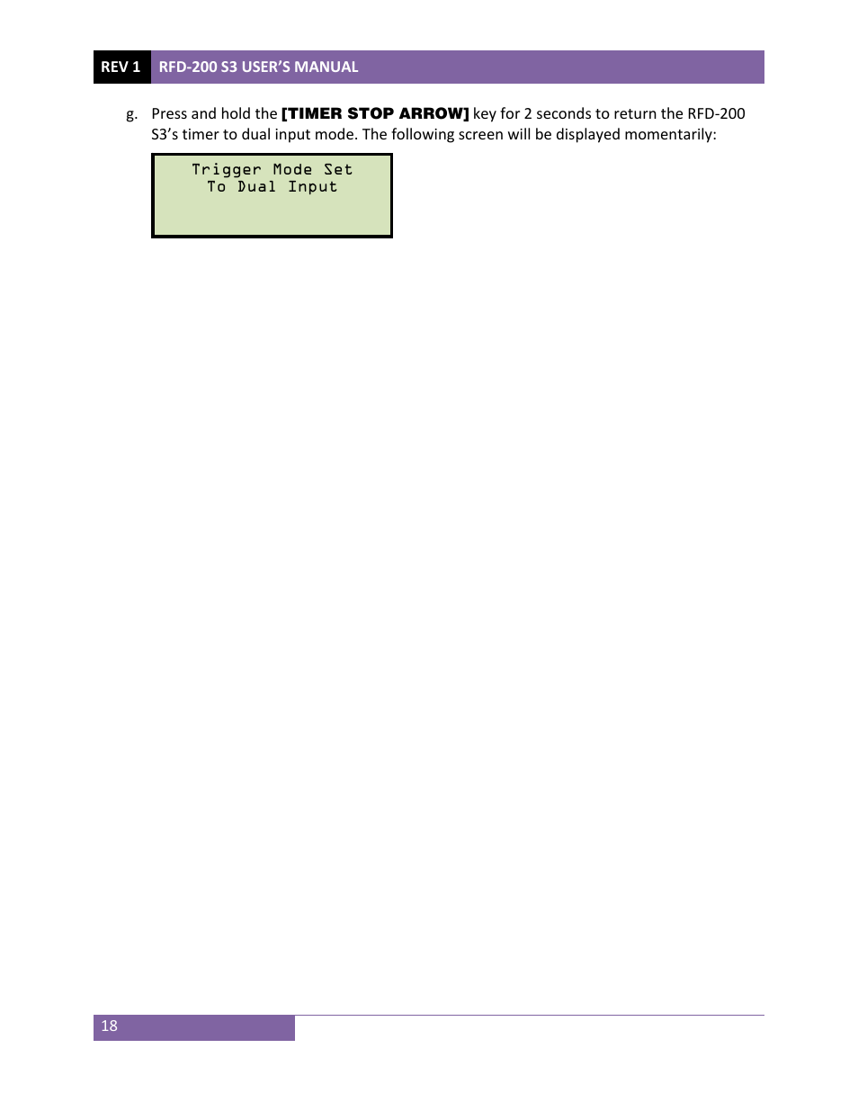 Vanguard RFD-200 S3 User Manual | Page 21 / 27