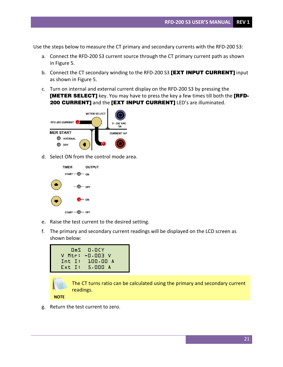 Vanguard RFD-200 S3 User Manual | Page 24 / 27