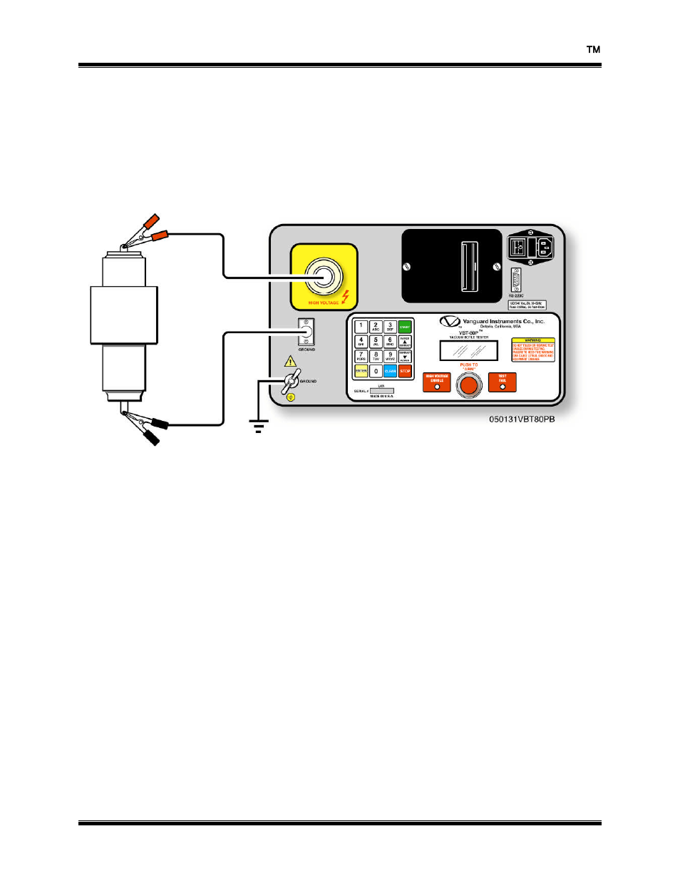 Operating procedures vbt-80p | Vanguard VBT-80P User Manual | Page 11 / 24
