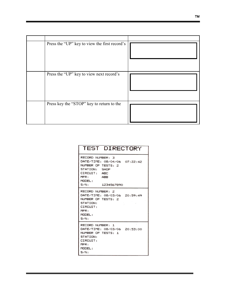 Operating procedures vbt-80p | Vanguard VBT-80P User Manual | Page 21 / 24