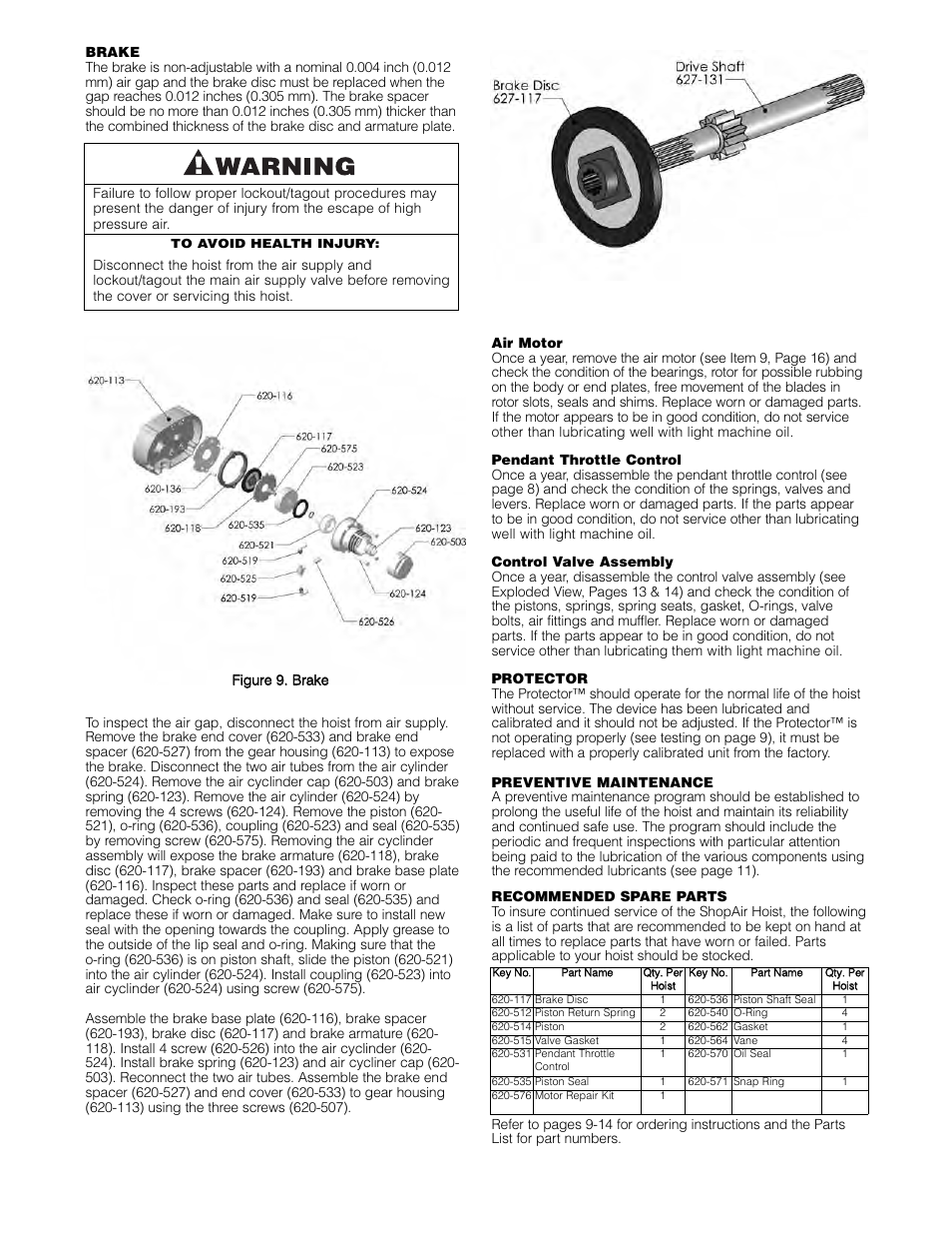 Vestil ACH-100 User Manual | Page 12 / 20