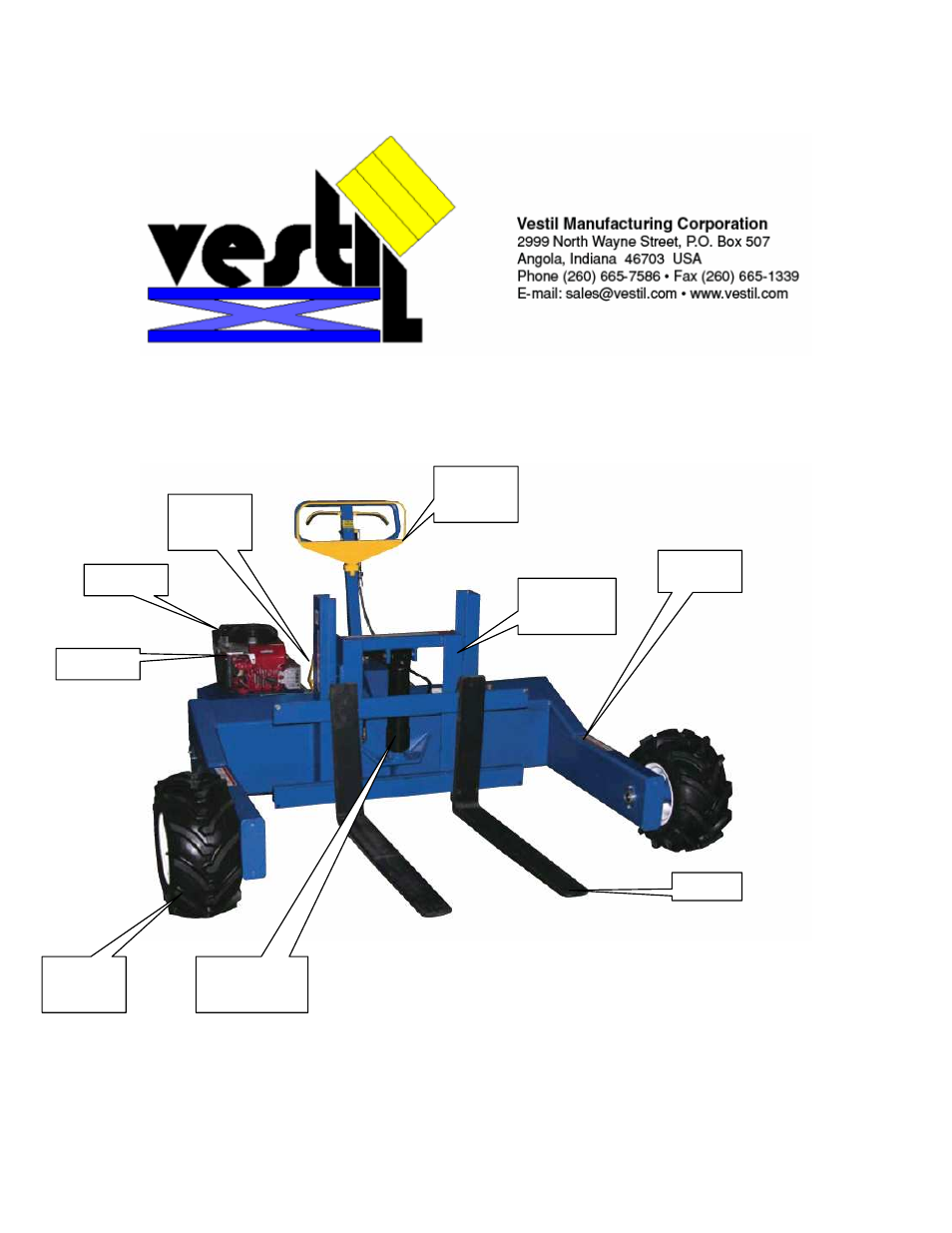 Vestil ALL-T-4-GPT User Manual | 10 pages