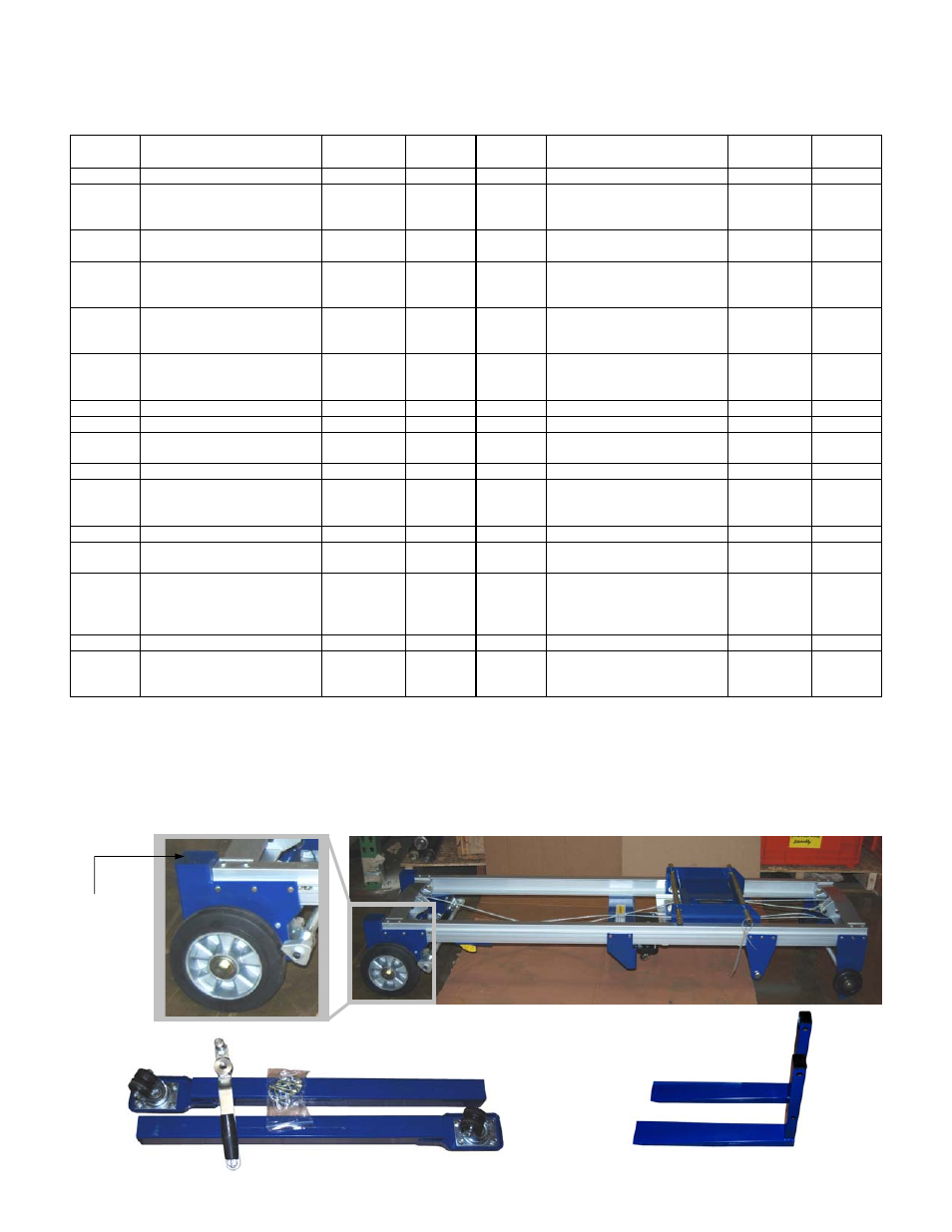 Assembly instructions | Vestil A-LIFT User Manual | Page 4 / 12